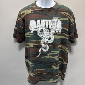 Pantera Shirt Unisex XL Green Double Sided 2024 Tour Camouflage Camo Concert